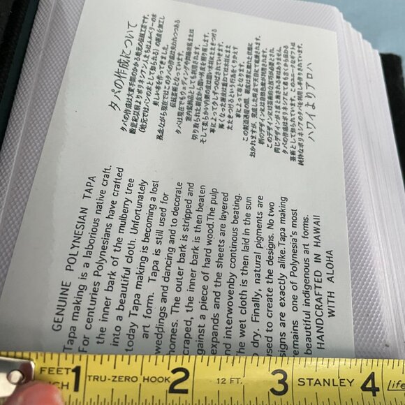 Hawaiian Tapa 4 x 6 Photo Album Holds 100 Photos Hawaii - Picture 10 of 12